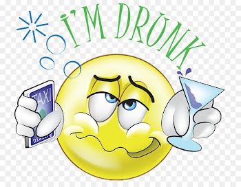 Emoji Smiley Emoticon Alcoholic drink Driving under the influence - smartphone hand 
