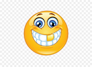 Emoji Smiley Emoticon Gold teeth - Smiley PNG 