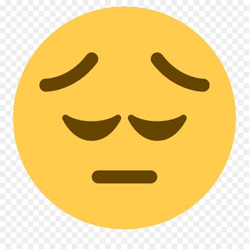 Emoji Smiley Face Smirk - sad emoji 