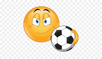 Emoji Smiley Football Emoticon Sticker - Emoji 