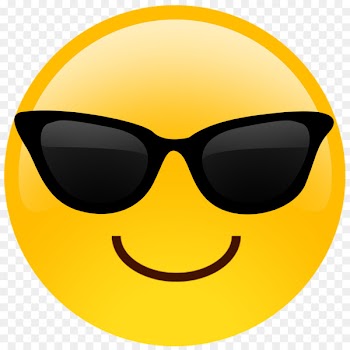 Emoji Smiley Smirk Sunglasses - Emoji 