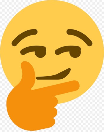 Emoji Smirk Thought Sticker - Emoji 