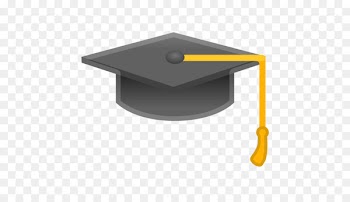 Emoji Square academic cap Graduation ceremony Hat Bonnet - graduation gown 