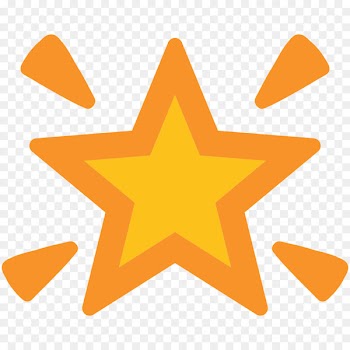 Emoji Star Sticker Symbol Emoticon - sparkles 
