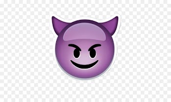 Emoji Sticker Devil Smile Emoticon - Emoji 