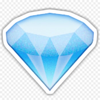 Emoji Sticker Diamond Emoticon Smiley - Emoji 