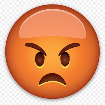 Emoji Sticker Face Anger Emoticon - whatsapp emoji 