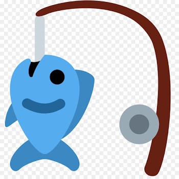 Emoji Sticker Fishing Rods Text messaging - Emoji 