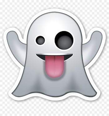 Emoji Sticker Ghost T-shirt Clip art - Emoji 