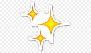 Emoji Sticker Heart - sparkles 