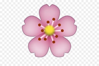Emoji Sticker iPhone Flower - HEART FLOWER 