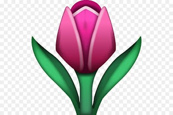 Emoji Sticker iPhone Text messaging SMS - tulip 