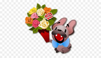 Emoji Sticker Love Rocky and Mugsy - Emoji 