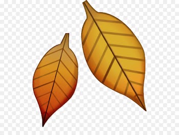 Emoji Sticker Maple leaf - foggy 