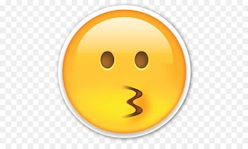 Emoji Sticker Paper Die cutting Kiss - Smiley PNG 