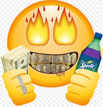 Emoji Sticker Purple drank Codeine Emoticon - dirty 