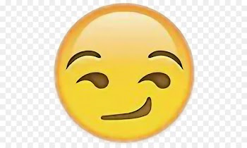 Emoji Sticker Smirk Emoticon - Emoji 