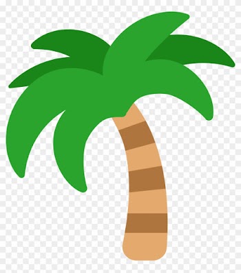 Emoji Sticker Tree Clip Art - Palm Tree Emoji Png