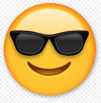 Emoji Sunglasses T-shirt Sticker Emoticon - Emoji 