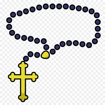 Emoji Symbol Priest Rosary Catholic Church - catholic 