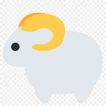 Emoji Symbol Social media Rainbow flag - sheep 