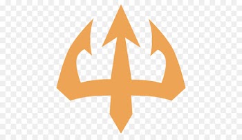 Emoji Symbol Trident Poseidon Sticker - trident 