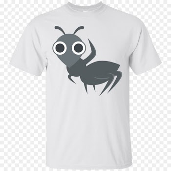 Emoji T-shirt Ant Text messaging Symbol - ant 