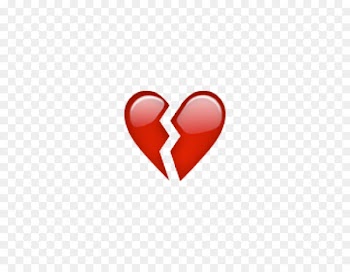 Emoji T-shirt Broken heart Love - emojis 