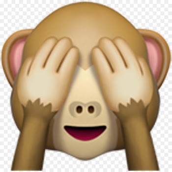 Emoji Three wise monkeys Sticker - Emoji 