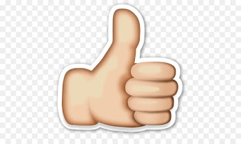 Emoji Thumb signal Emoticon Like button - Emoji 
