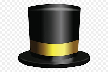 Emoji Top hat SMS Clothing - magic 