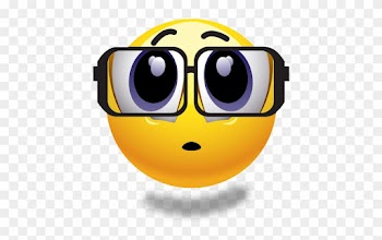 Emoji Transparent Smiley Face Emoji With No Background - Smiley Face With Glasses