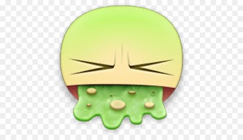 Emoji Vomiting Emoticon Smiley Face - Emoji 