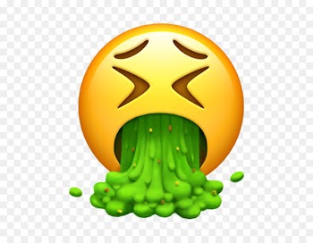 Emoji Vomiting Emoticon Smiley iPhone - emojis 