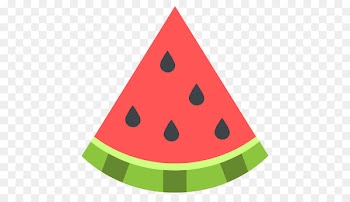 Emoji Watermelon Fruit Sticker - watermelon 
