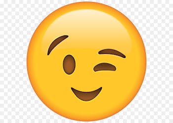 Emoji Wink Emoticon Smiley Sticker - emoji 