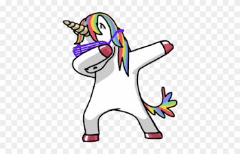 Emojiface Unicorn Unicornio Magic Magico Emoji Emoticon - Unicorn Dabbing