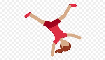 Emojipedia Cartwheel Human skin color Image - emoji 