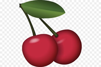 Emojipedia Cherry Sticker - cherry 