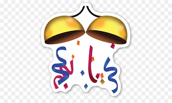 Emojipedia Confetti Sticker Party - celebrate 