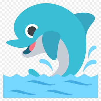 Emojipedia Dolphin T-shirt Text messaging - dolphin 