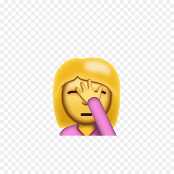 Emojipedia Facepalm Emoticon iPhone - heart emoji 