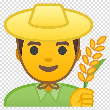 Emojipedia Farmer Emoticon Man, Emoji transparent background PNG clipart