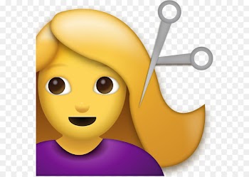 Emojipedia Hairstyle Emoji domain - veer sign 