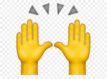 Emojipedia High five Praying Hands iPhone - Emoji 