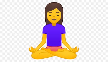 Emojipedia Lotus position Meditation Emoticon - emoji 