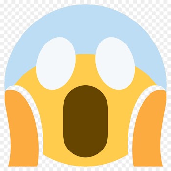 Emojipedia Screaming Fear Emoticon - emoji face 