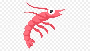 Emojipedia T-shirt Fried shrimp - shrimps 