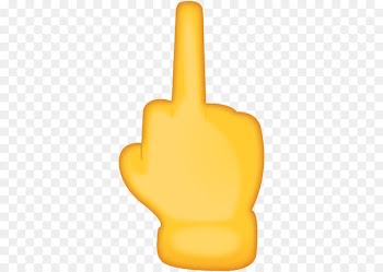 Emojipedia The finger Middle finger - Emoji 
