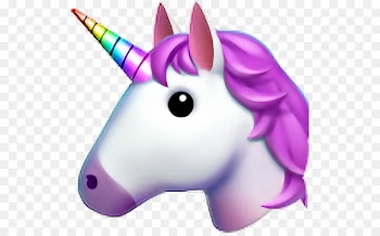 Emojipedia Unicorn Sticker - Emoji 